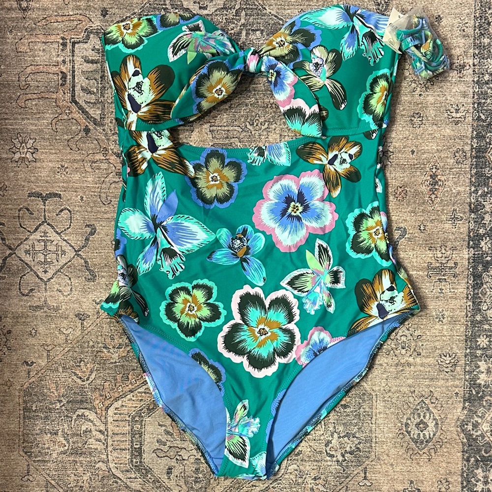 Aerie Floral Swimsuit
